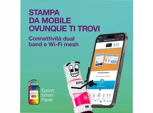 EcoTank ET-2950 stampante multifunzione A4 Wi-Fi con serbatoi di inchiostro, fino a 3 anni di inchiostro inclusi 100fogli 33ppm