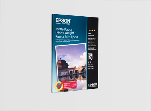 Matte Paper Heavy Weight, DIN A3, 167g/m2, 50 Sheets