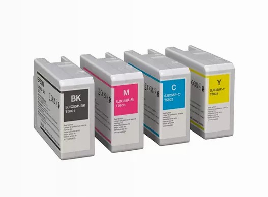 SJIC55(C): Ink cartridge for ColorWorks CW-D6500/D6000 (Cyan)