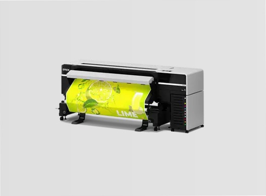 Stampante altamente compatta da 64 pollici con inchiostri eco-solvent SureColor S9100 con spazio colore esteso