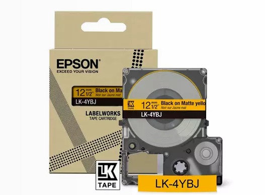 Matte Tape Yellow/Black 12mm (8m)