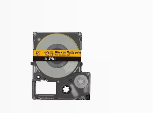 Matte Tape Yellow/Black 12mm (8m)