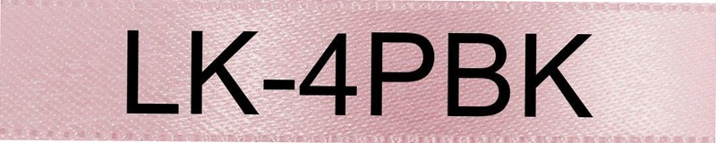 Ribbon Satin Pink/Black 12mm (5m)