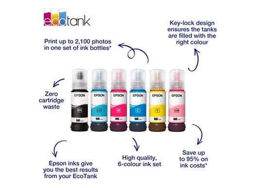 107 EcoTank Black ink bottle (70 ml)