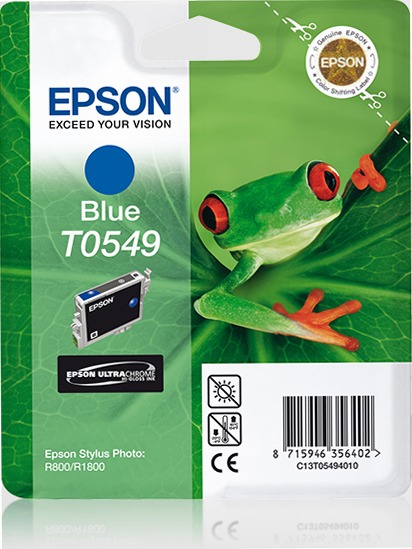 Singlepack Blue T0549 Ultra Chrome Hi-Gloss