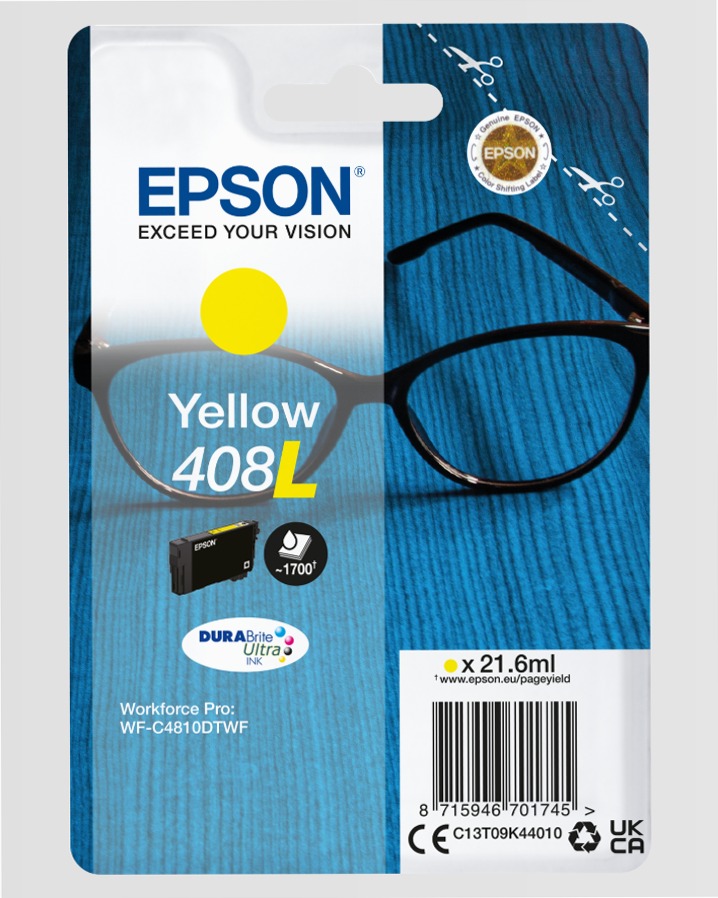Singlepack Yellow DURABrite Ultra Ink