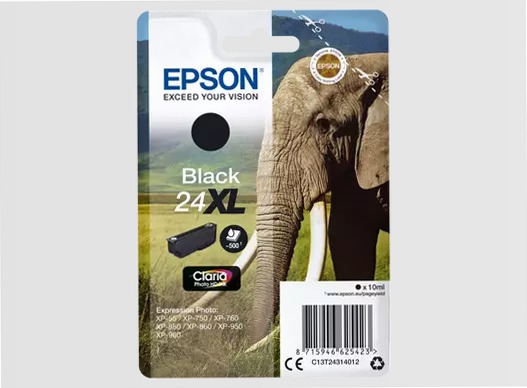 Singlepack Black 24XL Claria Photo HD Ink