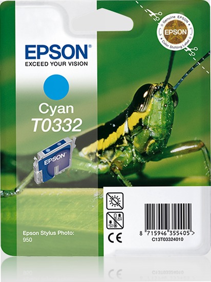 Singlepack Cyan T0332