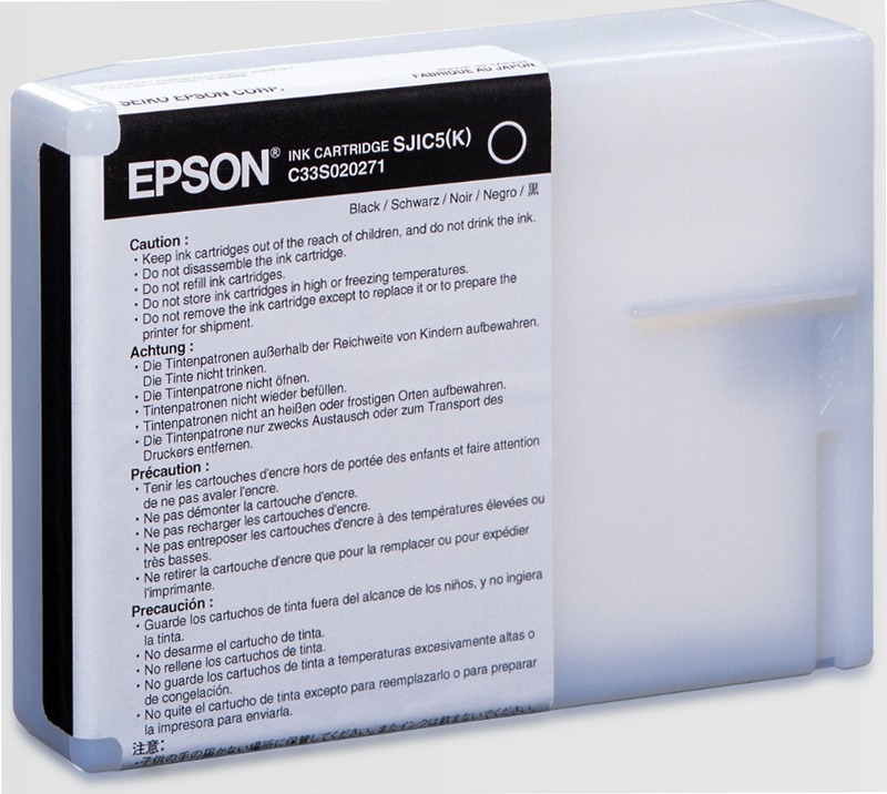 Epson SJIC5(K) Ink cartridge for TM-J2000 (Black)