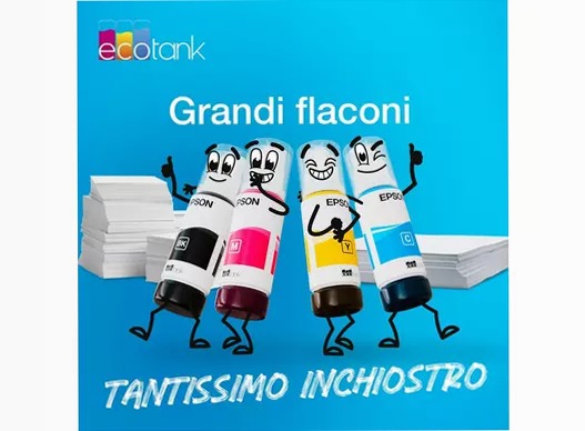 Inchiostro Cyan per EcoTank 103
