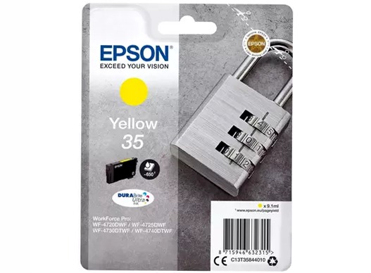 Singlepack Yellow DURABrite Ultra Ink