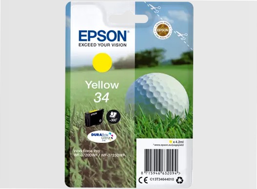 Singlepack Yellow DURABrite Ultra Ink
