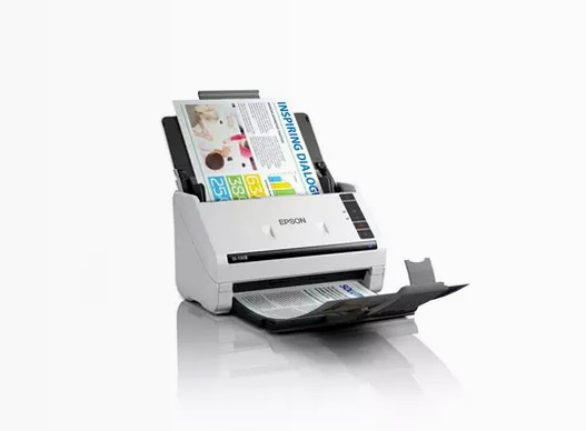 Lo scanner fronte/retro WorkForce DS-530III consente di digitalizzare rapidamente i documenti aziendali