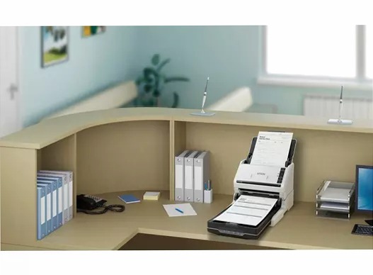 Lo scanner fronte/retro WorkForce DS-530III consente di digitalizzare rapidamente i documenti aziendali