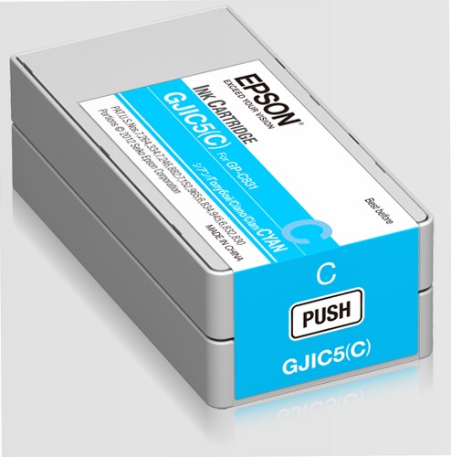 GJIC5(C): Ink cartridge for ColorWorks C831 (Cyan)