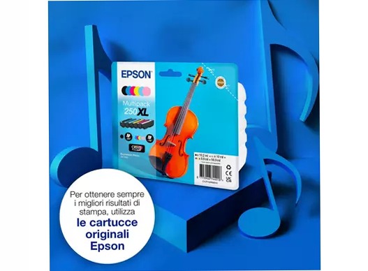 Multipack 6 colori 250XL Inchiostri Claria Photo HD Violino