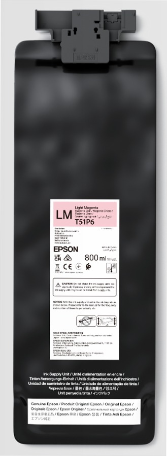 UltraChrome GS3 Light Magenta T51P600 (800ML)