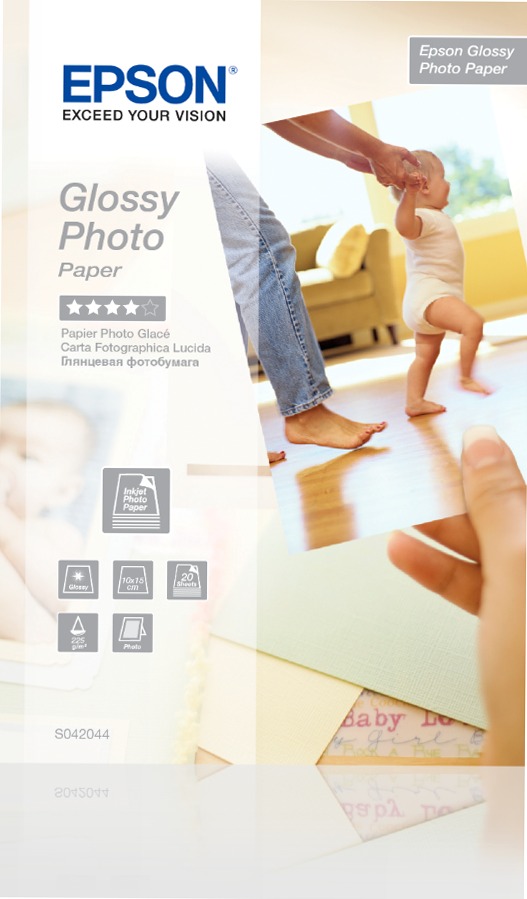 Glossy Photo Paper, 100 x 150 mm, 225g/m2, 20 Sheets