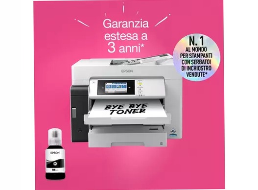 EcoTank Pro ET-M16685 Stampante multifunzione A3+ Wi-Fi con serbatoi di inchiostro ricaricabili e supporto PCL 250fogli 25ppm
