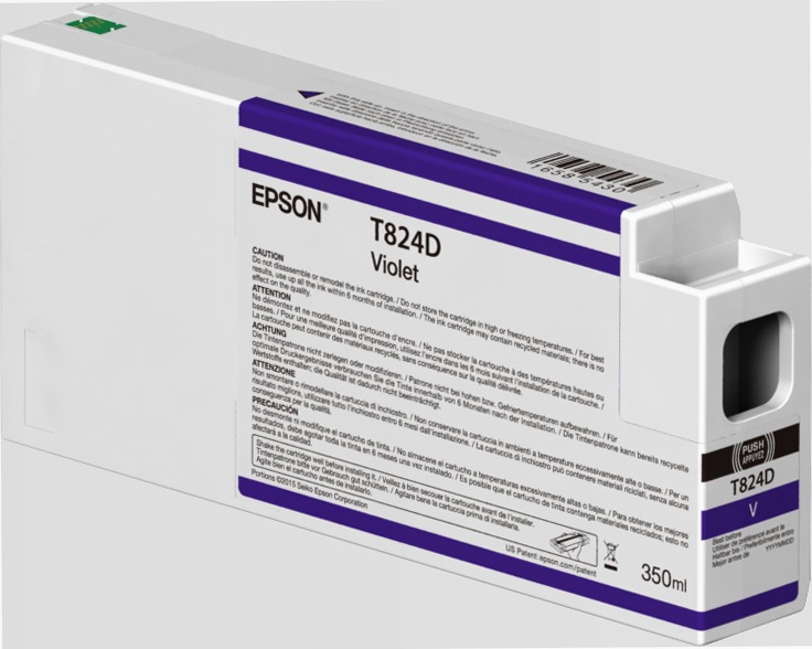 Singlepack Violet T824D00 UltraChrome HDX 350ml