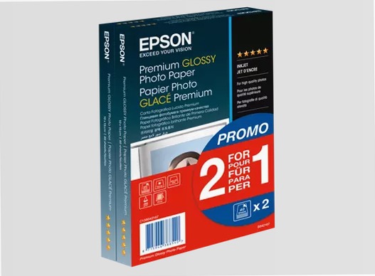Epson Premium Glossy Photo Paper (100 x 150mm), 255gsm, 80 sheets