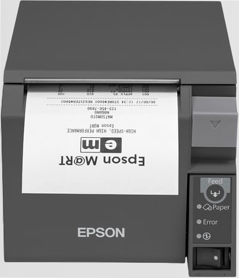 Epson TM-T70II (023A0): Serial + Built-in USB, PS, ECW, EU