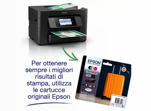 Epson WorkForce Pro WF-4825DWF - Multifunzione A4 250fogli Cartucce 36ppm