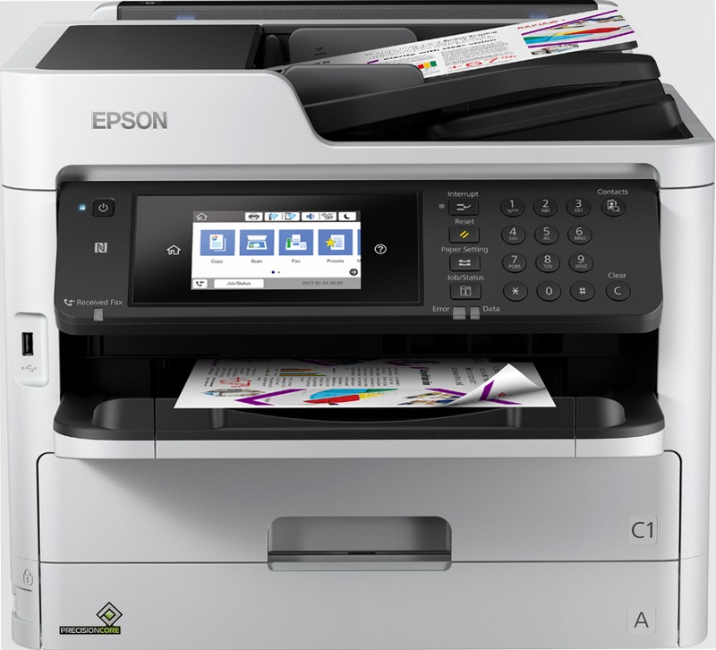 WF-C5790DWF - Multifunzione inkjet per piccoli gruppi di lavoro 330fogli 34ppm