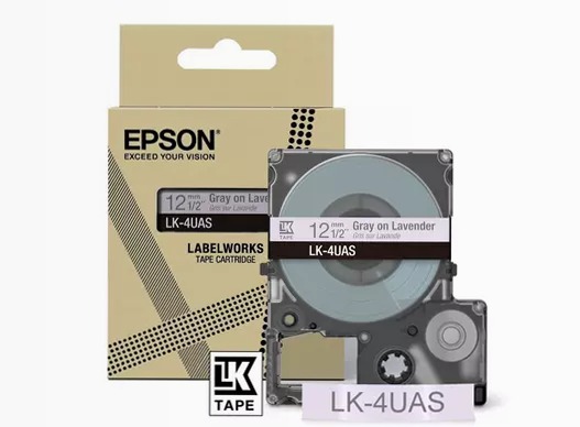 Tape Lavender/Grey 12mm x 8m - LK-4UAS