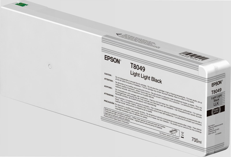 Singlepack Light Light Black T804900 UltraChrome HDX/HD 700ml