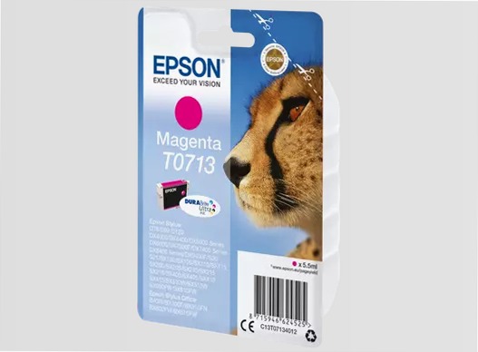 Singlepack Magenta T0713 DURABrite Ultra Ink