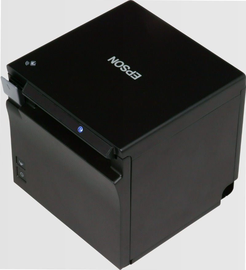 Epson TM-m30II (112): USB + Ethernet + NES + BT, Black, PS, EU Termica