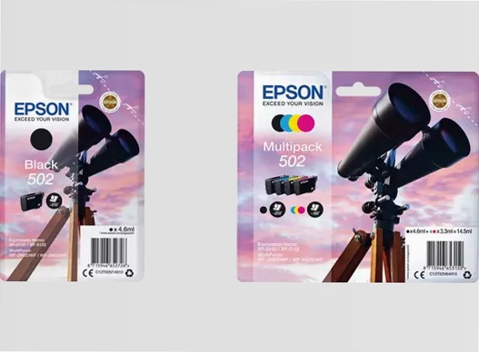 Cartucce di inchiostro originali Epson Binocolo 502 (Binocolo Inks)