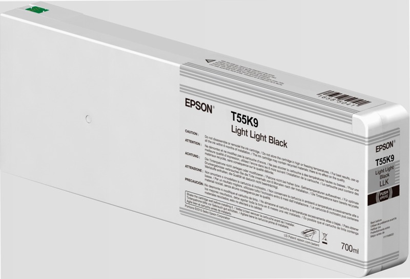 Singlepack Light Light Black T55K900 UltraChrome HDX/HD 700ml