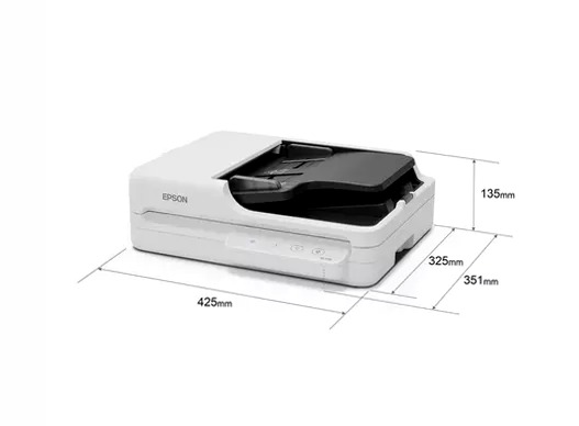 Scanner compatto a pianale WorkForce DS-1730 per piccole imprese e uffici a casa.