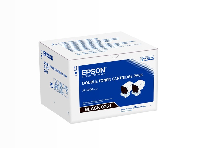 WorkForce AL-C300 Black Double Toner Cartridge Pack