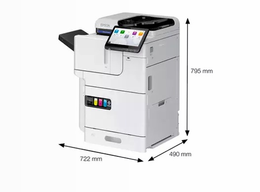 Stampante multifunzione a colori WorkForce Enterprise AM-C550z A4 con fascicolatore interno 55ppm