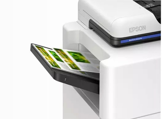 Stampante multifunzione a colori WorkForce Enterprise AM-C550z A4 con fascicolatore interno 55ppm