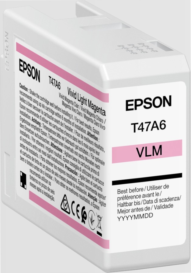 Singlepack Vivid Light Magenta T47A6 UltraChrome Pro 10 ink 50ml