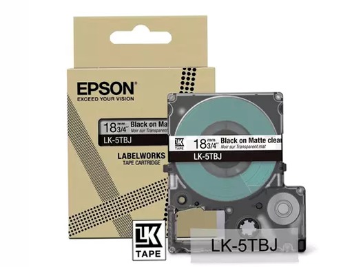 Matte Tape Clear/Black 18mm (8m)