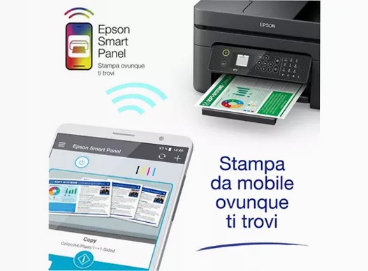 WF-2935DWF - Multifunzione A4 per ufficio 100fogli 33ppm