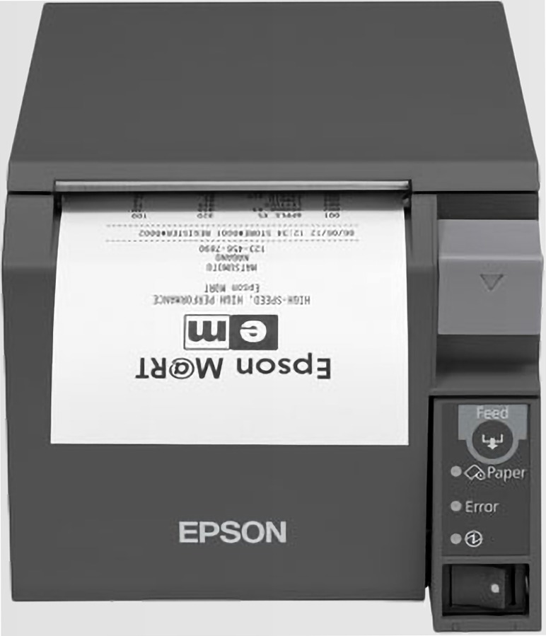 Epson TM-T70II (971): Bluetooth + Built-in USB, PS, White, EU