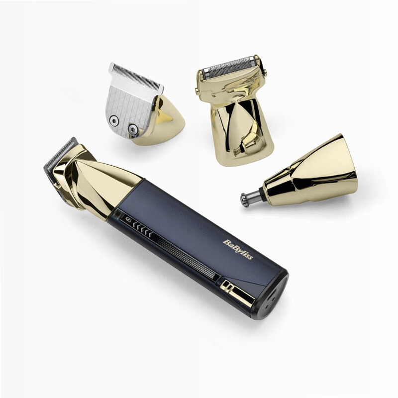 Multikit Grooming Super-X Metal Series 15 in 1 (Gold/Blue)