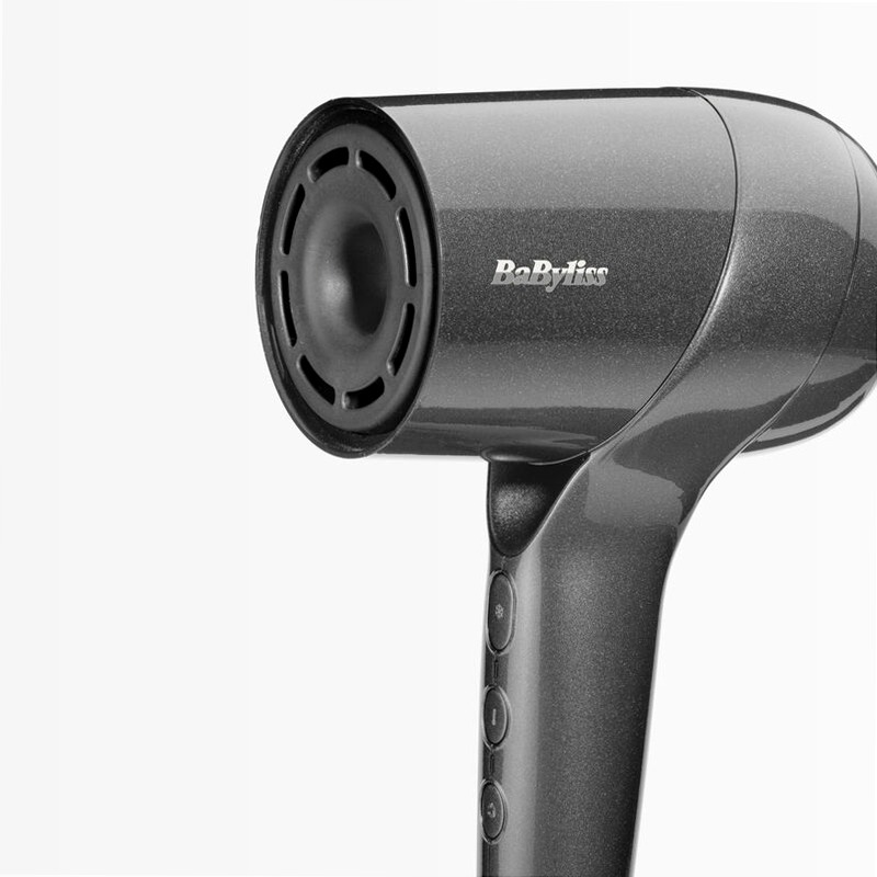 Asciugacapelli Titanium Shine 1600W Leggero e Compatto Motore Digitale High-Speed