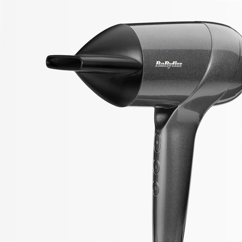 Asciugacapelli Titanium Shine 1600W Leggero e Compatto Motore Digitale High-Speed