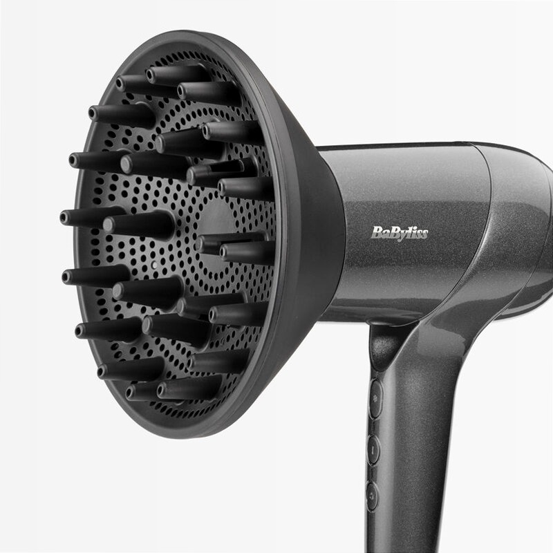 Asciugacapelli Titanium Shine 1600W Leggero e Compatto Motore Digitale High-Speed