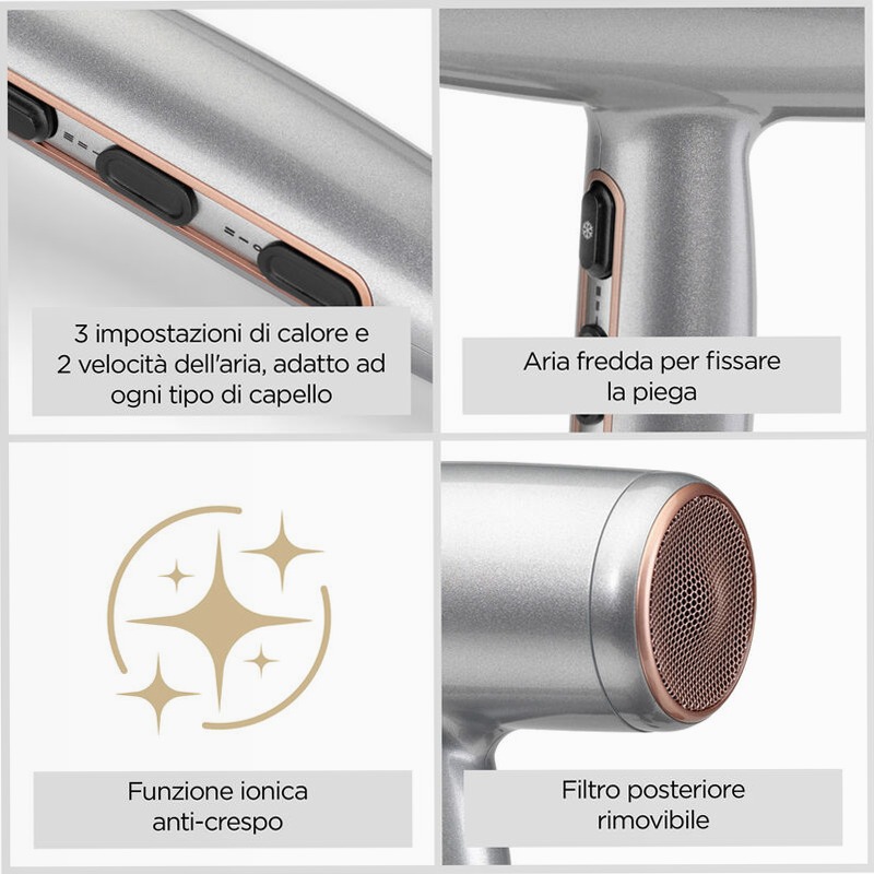 Cosmos Lightweight Powerful 2100W Ionic Hair Dryer
