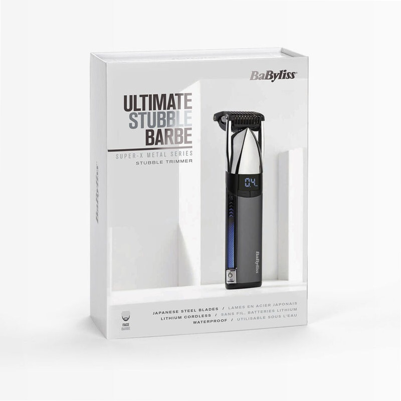 Regolabarba Stubble Cordless Super-X Metal Series