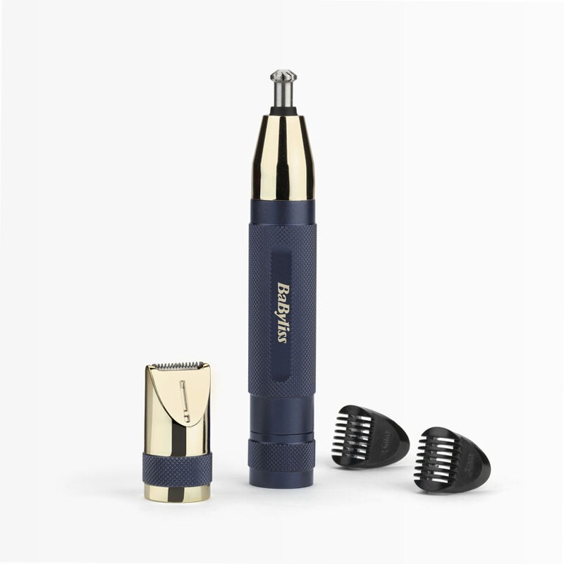 Trimmer Naso Orecchie Sopracciglia Super-X Metal Series (Gold/Blue)