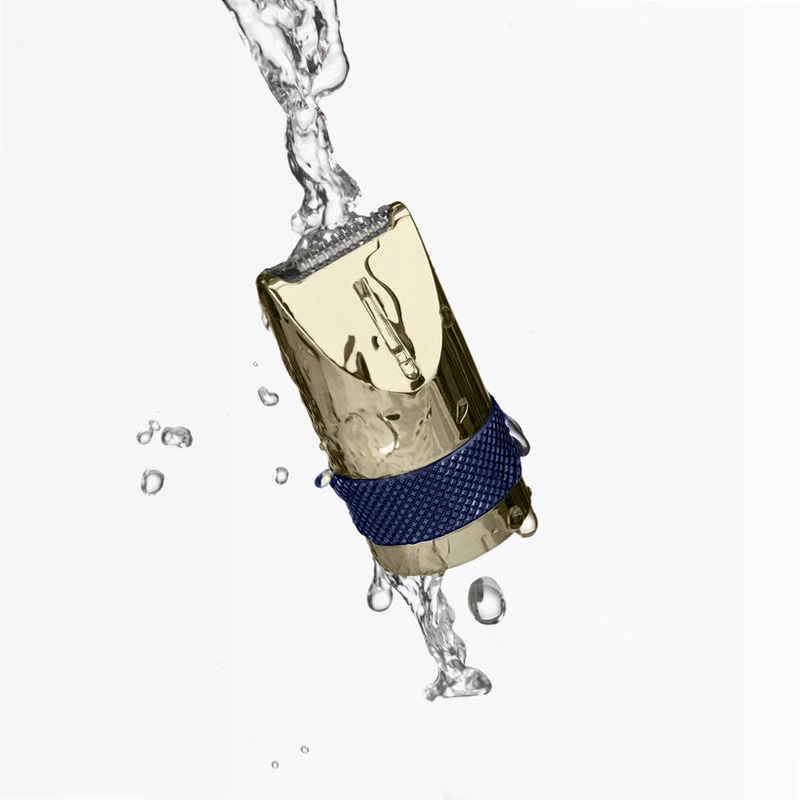 Trimmer Naso Orecchie Sopracciglia Super-X Metal Series (Gold/Blue)